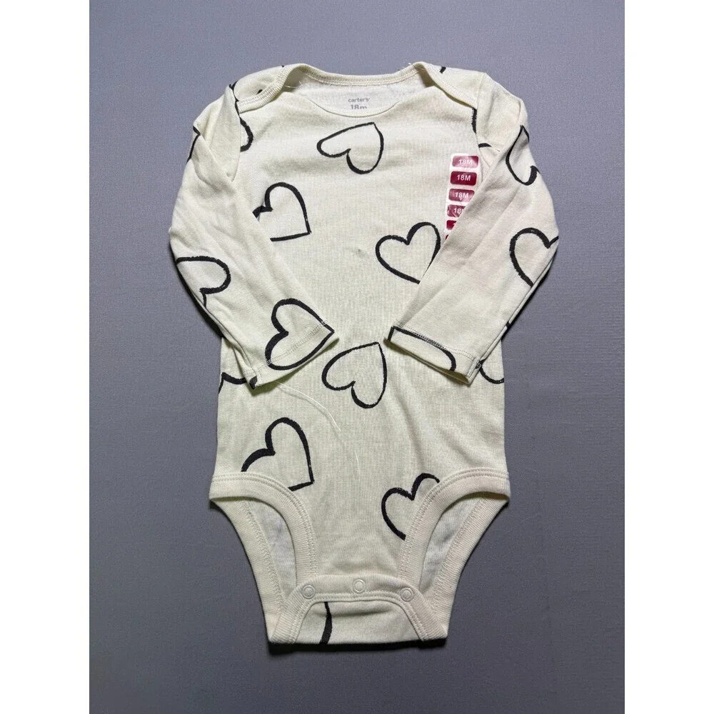 NWT Carter's Snug Fit 3-Piece Outfit Set Baby Girls 18M Multicolor 100% Cotton